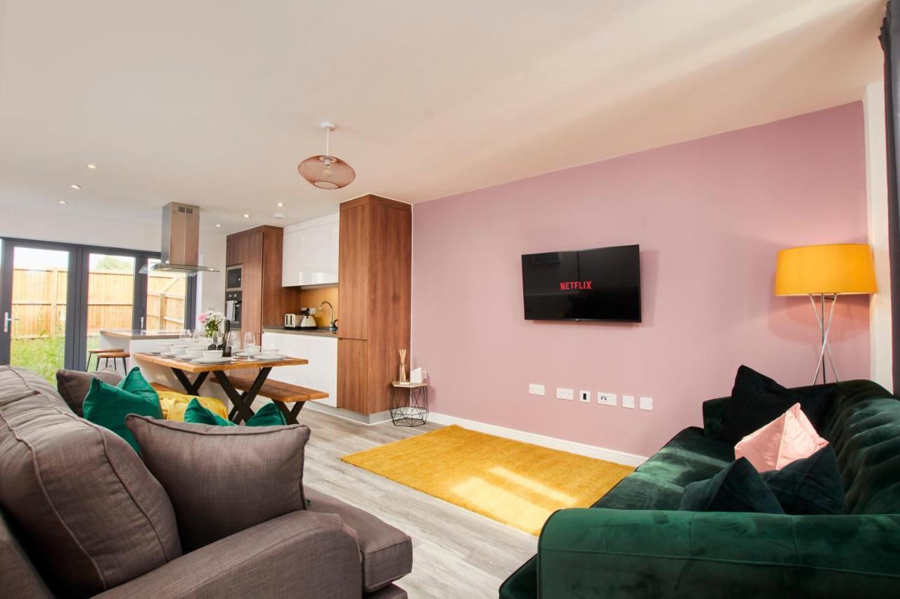 Beaut 5 Bed House W Parking Villa Manchester Exterior foto