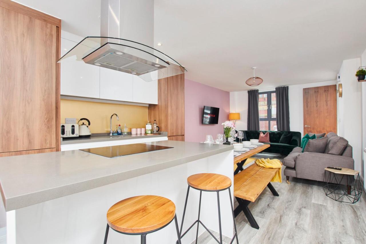 Beaut 5 Bed House W Parking Villa Manchester Exterior foto